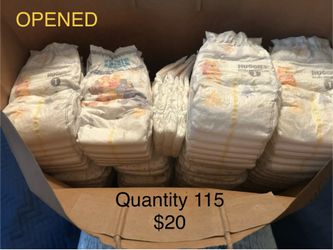 Huggies Little Snuggler Diapers Size 1 and Newborn