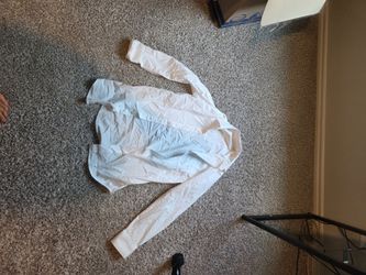 Hagar slim fit long sleeve white shirt worn once