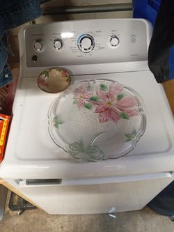Vintage Small Bowl And Rose Platter