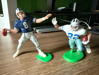 Dallas Cowboys Starting Lineup Figures Troy Aikman Emmitt Smith