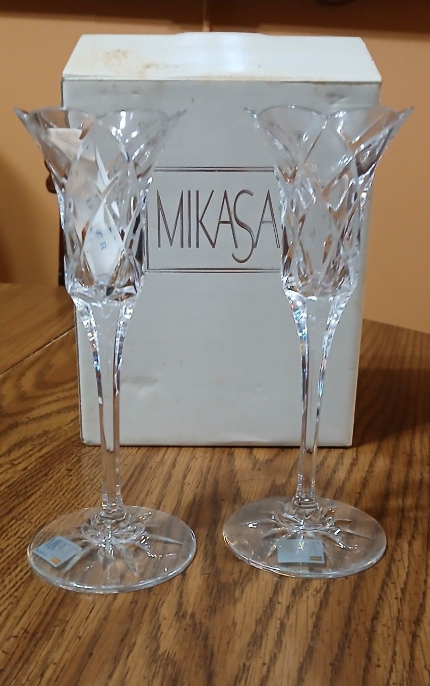 Mikasa Candle Holders 