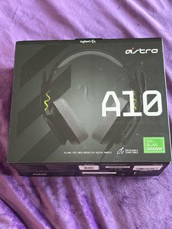 Logitech Astro A10 Wired Gaming Headset – Universal Compatibility