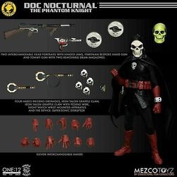 Mezco One:12 Collective: Doc Nocturnal Rumble Society Complete Mint