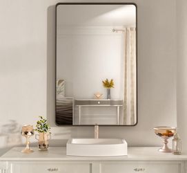 Modern Rounded‑Corner Vanity Mirror