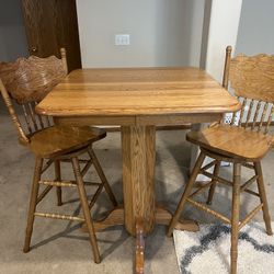 High Table And Chairs 