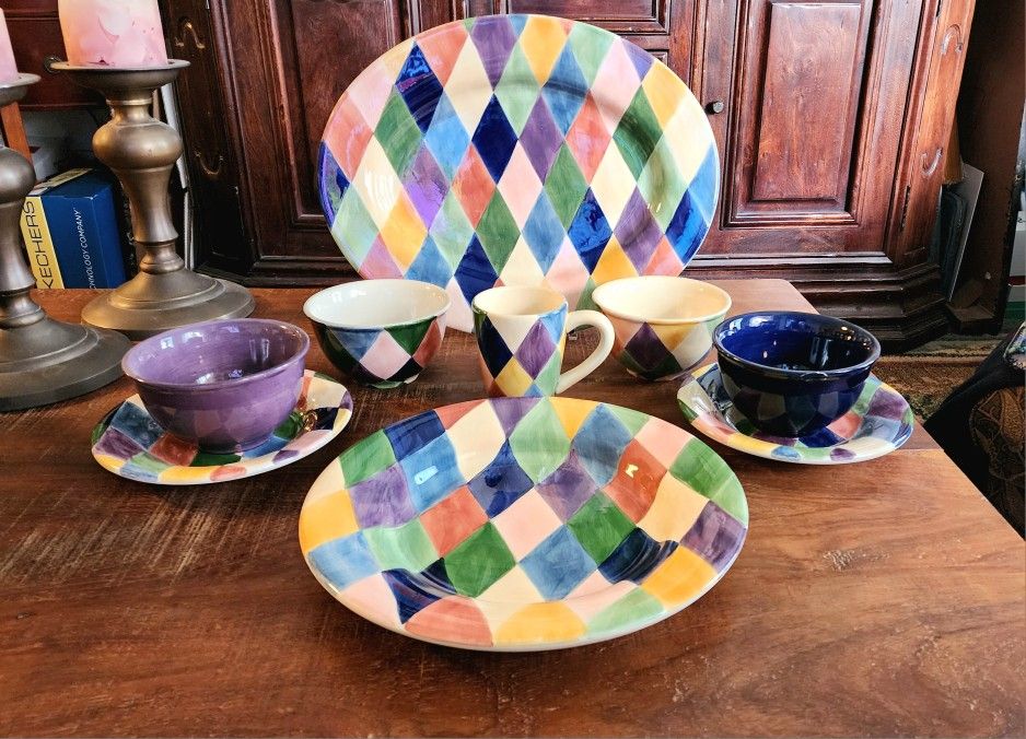 CARNIVAL HAND-PAINTED DINNERWARE