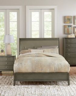 King size Bed with Mattress and Box Springs