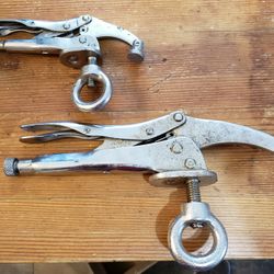Drill table clamps