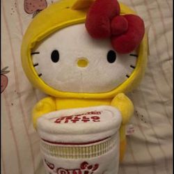 Hello Kitty Chicken Cup Noodles || DESCRIPTION
