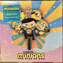minions THE RISE OF GRU Soundtrack Double Vinyl Album NEW