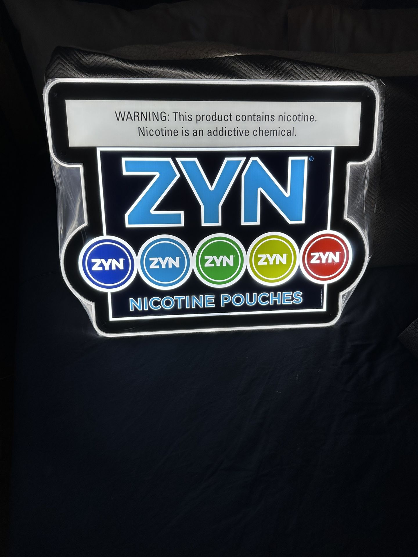 Zyn Rewards Promo Metal Can Collector's Can $350-$500 Value Navy Blue New  in Box