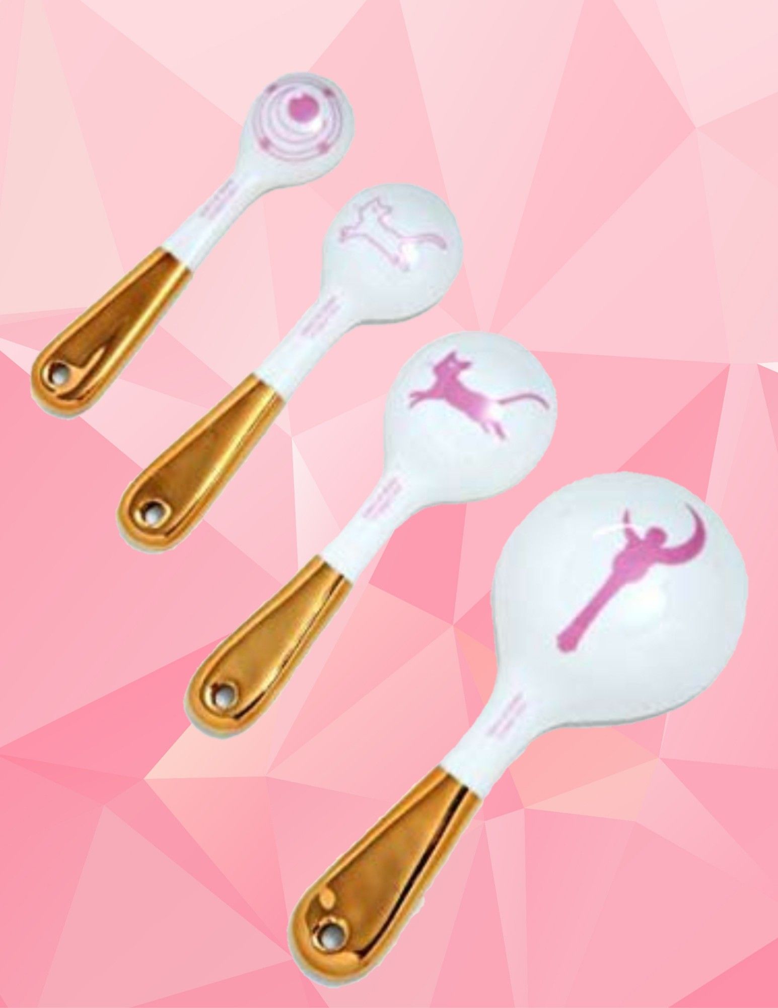 Sailor Moon Ceramic Measuring Spoon Set