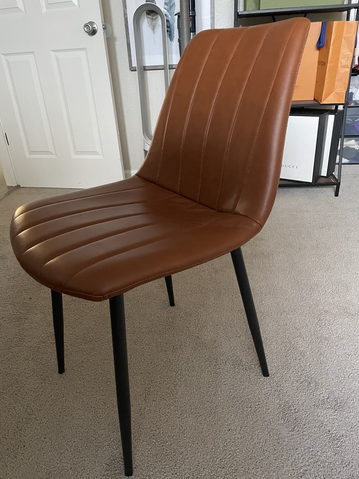 Vegan Leather Chair