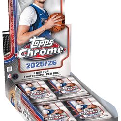 Topps Chrome Basketball 2025-26 Hobby Box