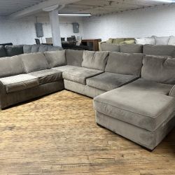 Delivery Available gray sectional couch