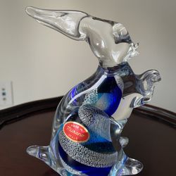 New Murano glass rabbit