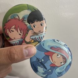 Studio Ghibli Ponyo Pins
