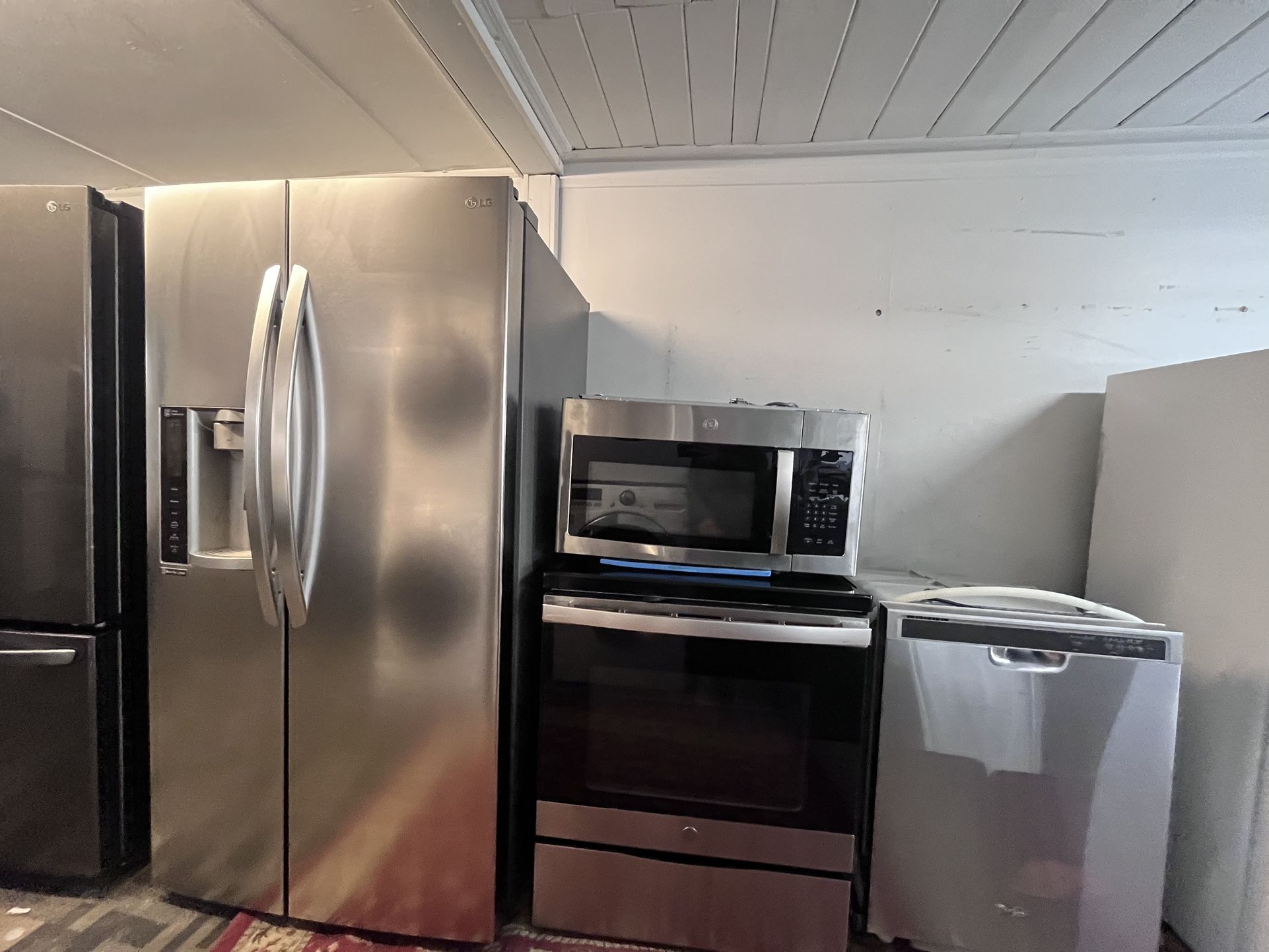 Refrigerator,stove, And  dishwasher 
