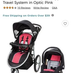 New Open Box Stroller Jogger Travel System