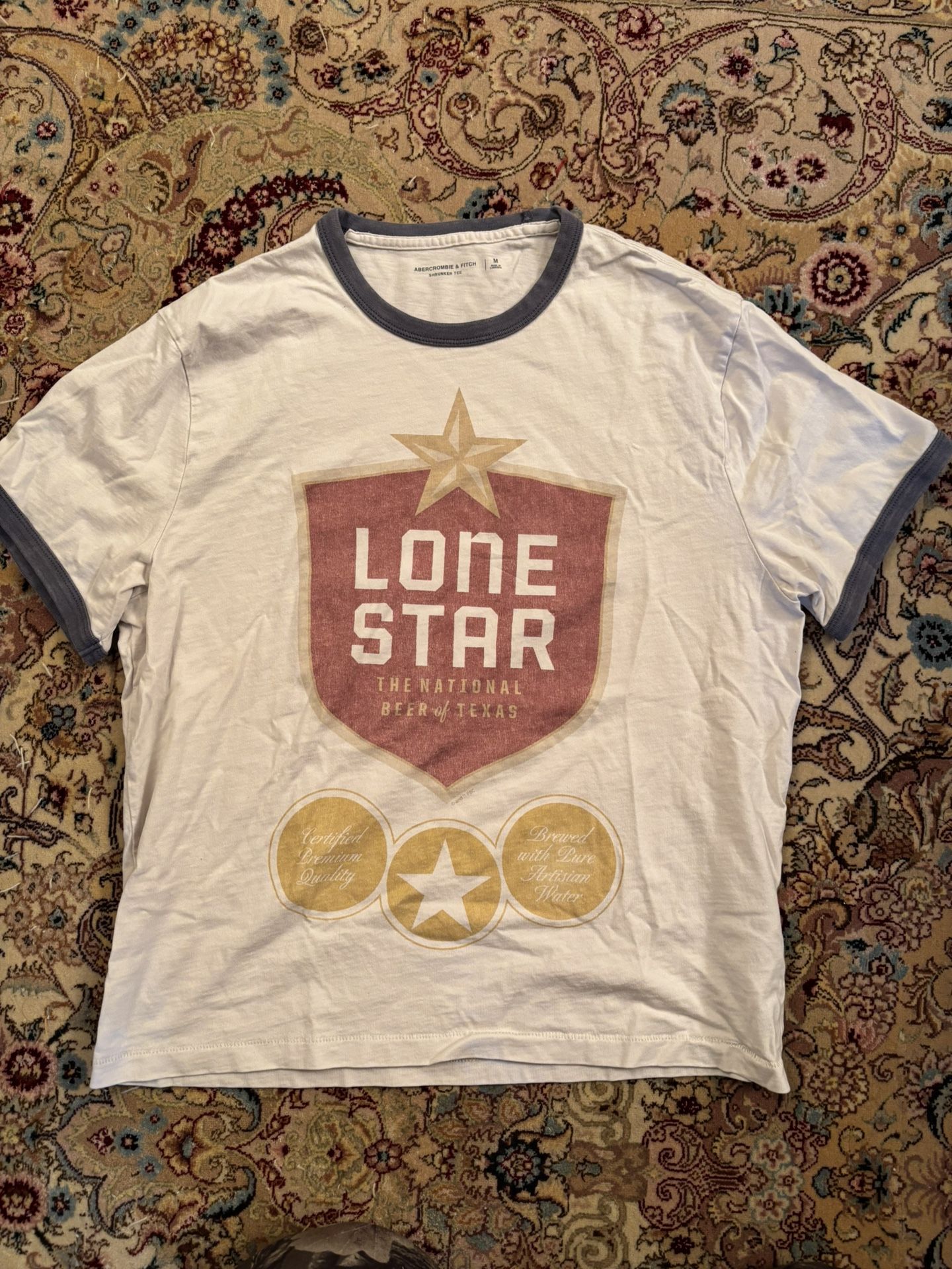 Medium Abrecombrie and Fitch “Lone Star” shirt