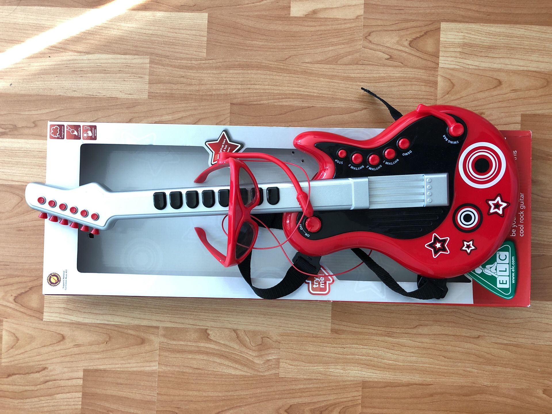 Elc Rockstar Toy Guitar (3 years +)