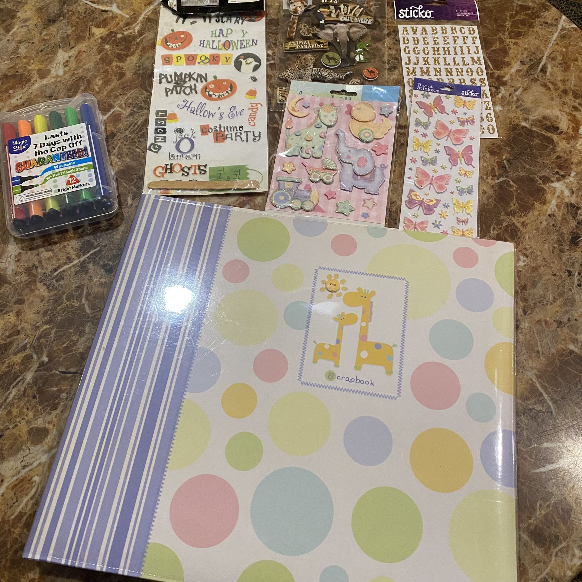 NEW Baby Scrapbook & Accessories