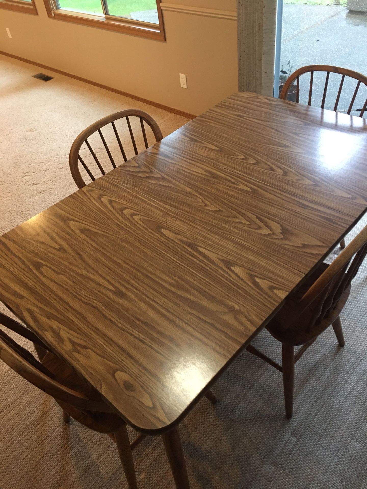 Kitchen table with 4 chairs