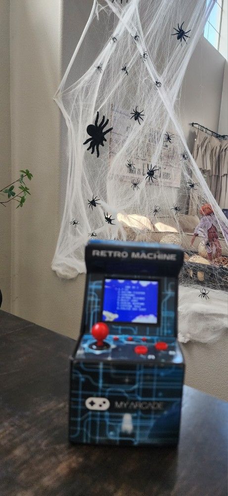 dreamGEAR Mini Arcade Cabinet Portable Retro Gaming Machine 0.6 lb, Multicolor, 4 x 4 x 8 inches