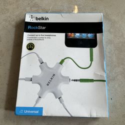 Belkin Rockstar  5 Way Headphone Splitter