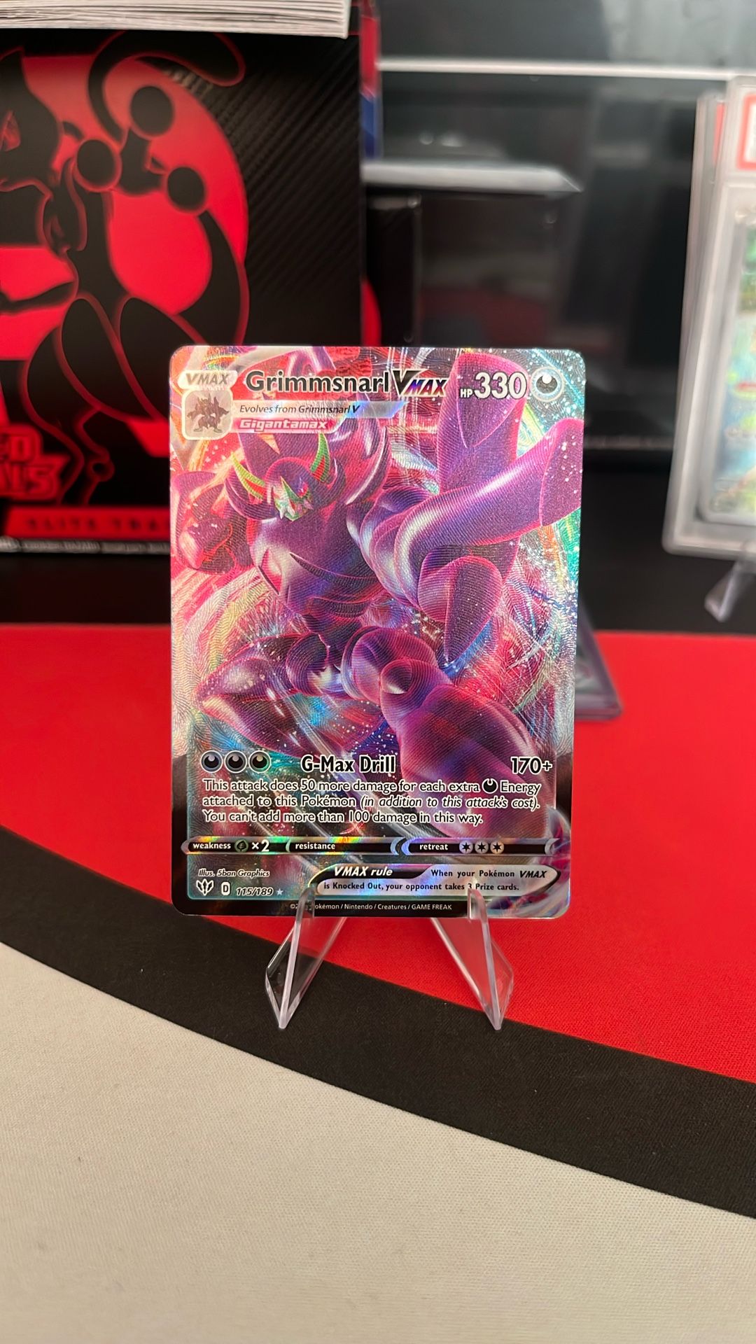 Pokemon Grimmsnarl V Max