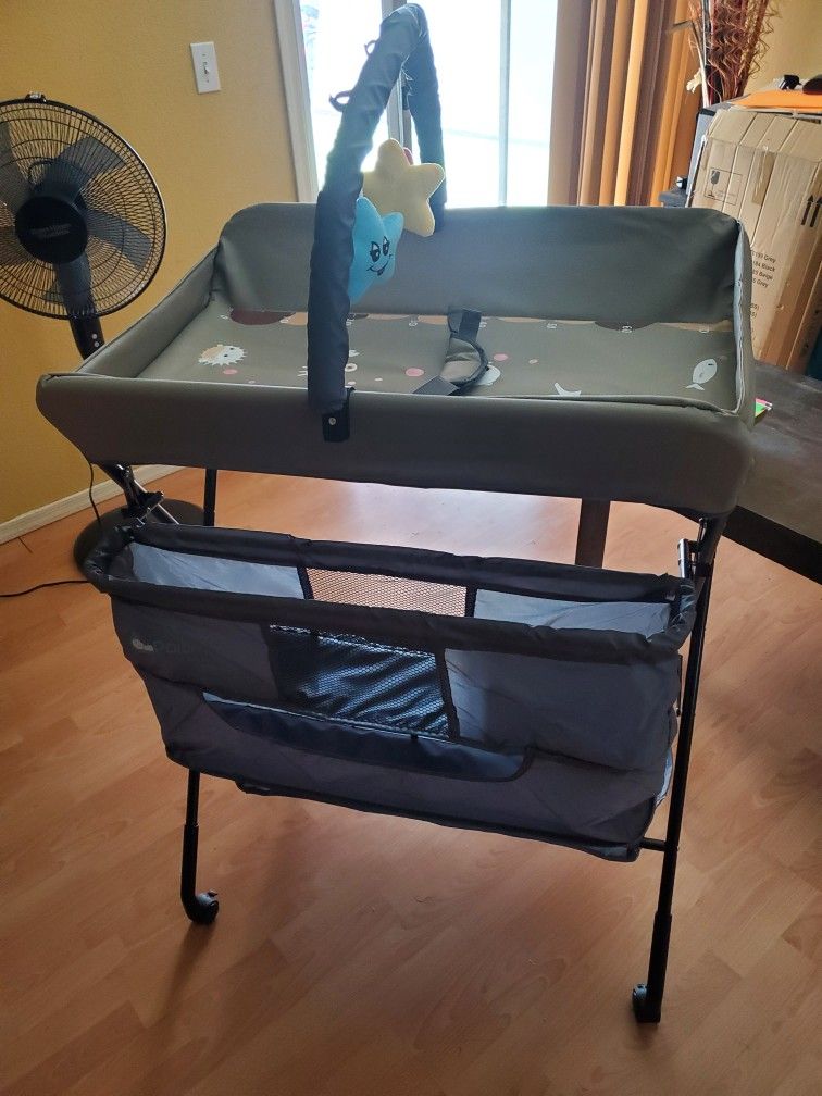 New Palomacleo Baby Changing Table Portable Foldable