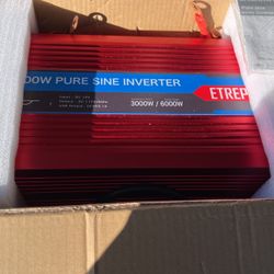 Liquidation Inverter DC 12V To 110 AC 3000W /6000W