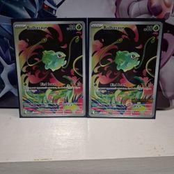 Pokémon TCG Bulbasaur Mega Evolution Stamped Promo 133/132 And Non Stamped 