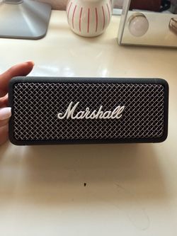 Marshall small portable speaker