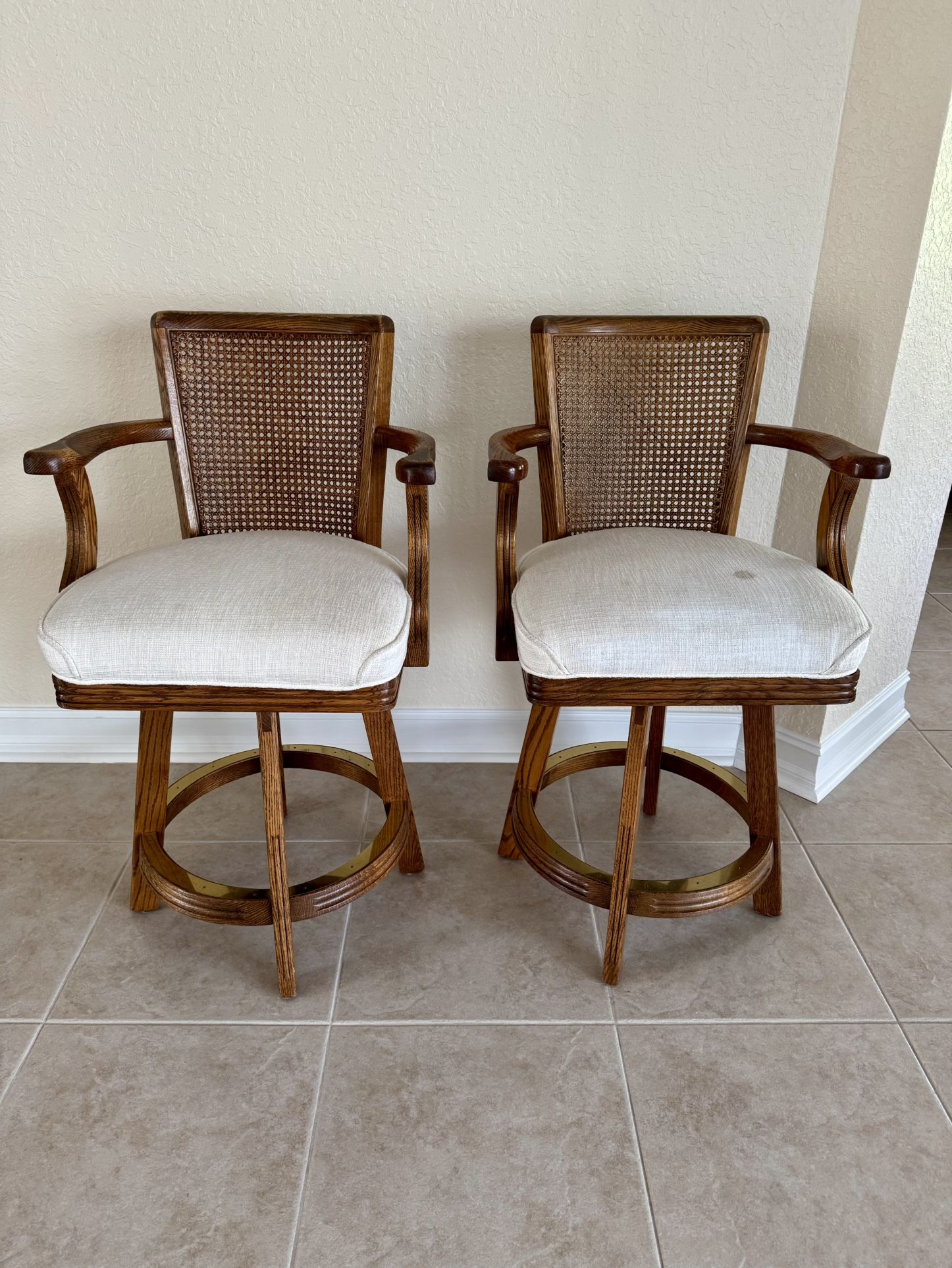 Two counter chairs 40”