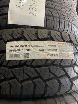 255/60R18 Hankook Dynapro AT2 Xtreme RF12