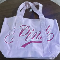 Pink Tote Bag