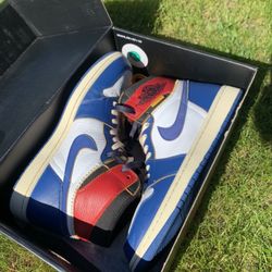 Jordan 1 Union Los Angeles Blue toe 