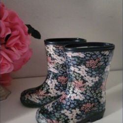 Rain Boots Toddler Girl 7c  Carters 