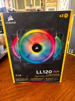 Corsair LL120 RGB fans (read description)