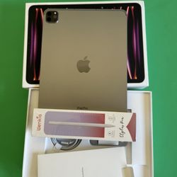 Apple iPad Pro 11” 4th generation (M2 Chip) 128GB WiFi + Cellular / unlocked with keyboard and pencil 
