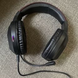 Gaming Headset With LED Lights (Brand New)