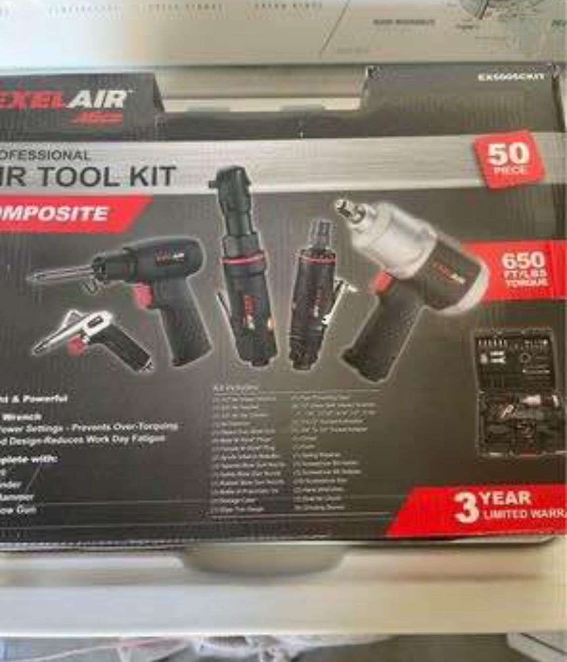 Milton EXELAIR 50 Piece Air Tools