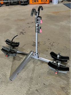 Yakima HookUp 2-Bike Platform Hitch Rack - 2" Hitch Receiver (Solid Shank)