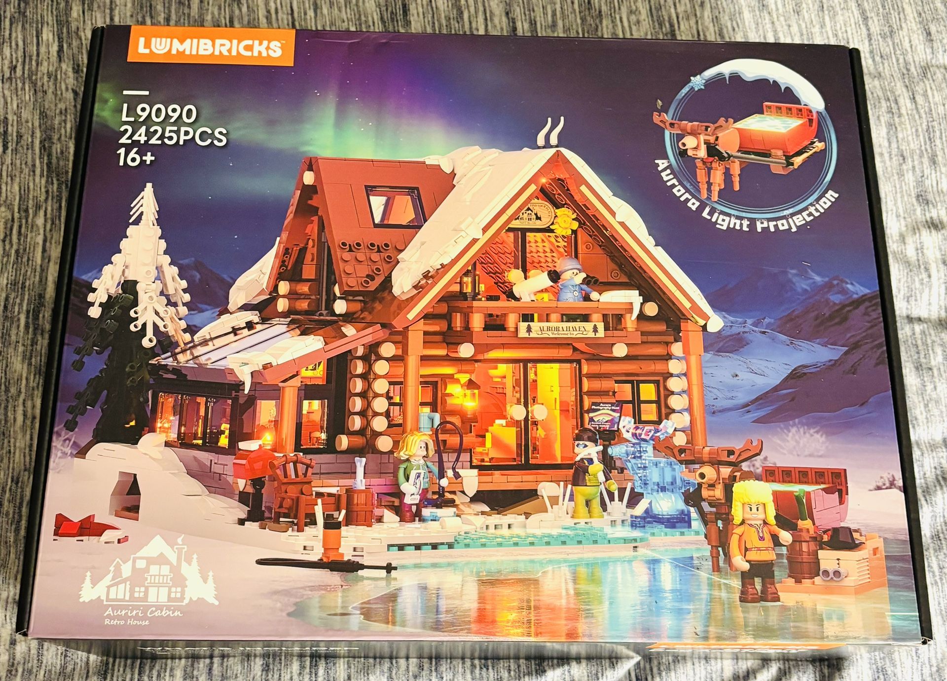 Lumibricks Aurora Cabin Set