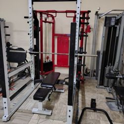 York Barbell StS Multifunction POWER RACK EXERCISE FITNESS GYM EQUIPMENT