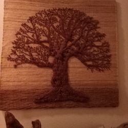 Hand Woven Art, "Joshua Tree"