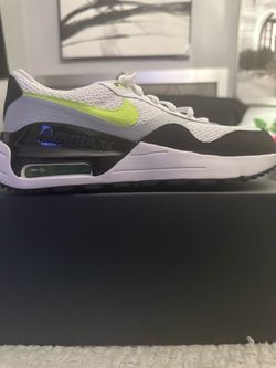 AirMax white and green