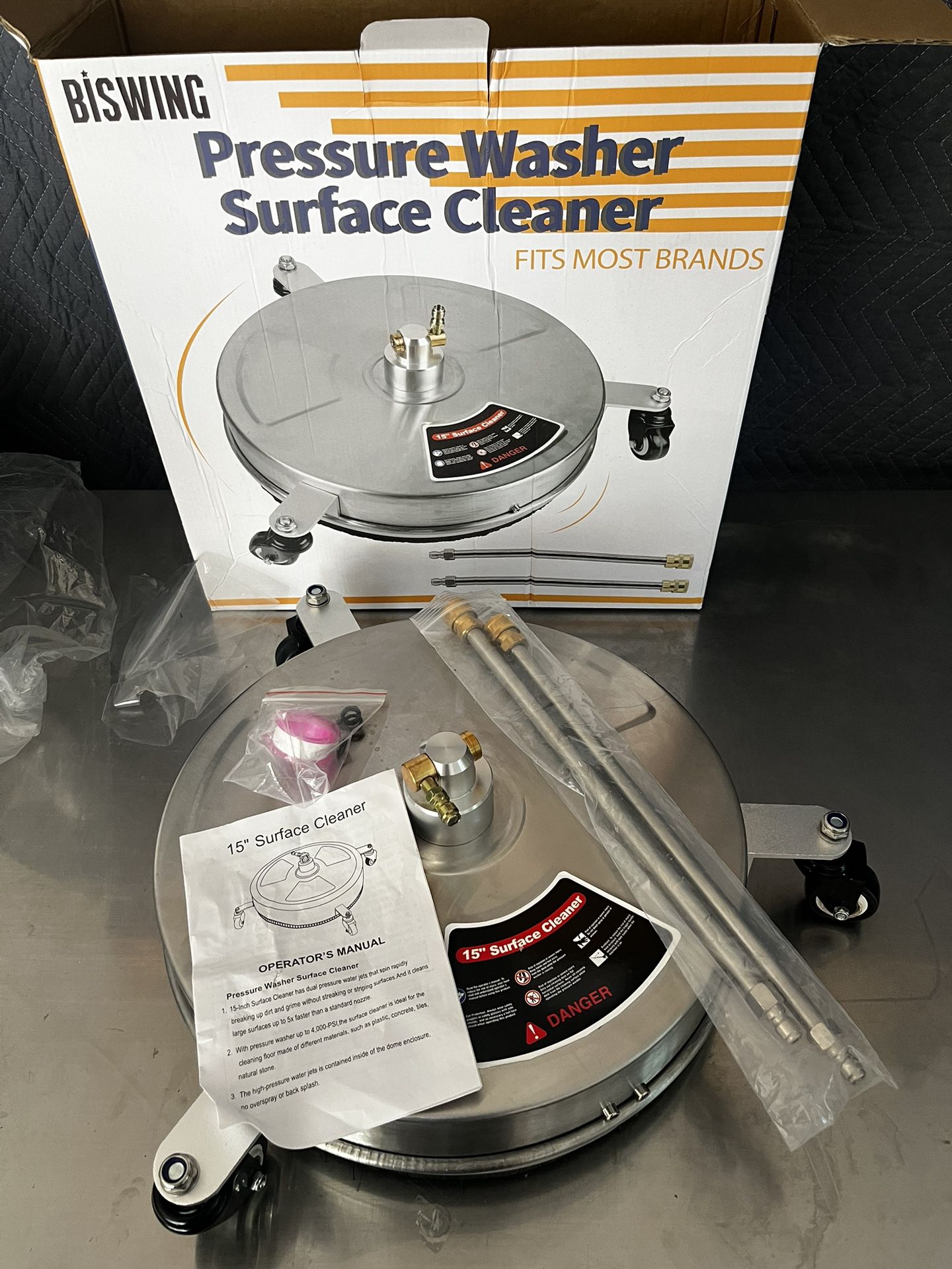 15” Surface Cleaner