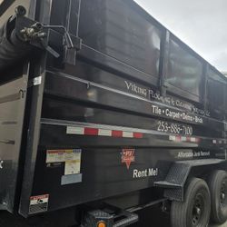 Dump Trailer Metal Pick Up 